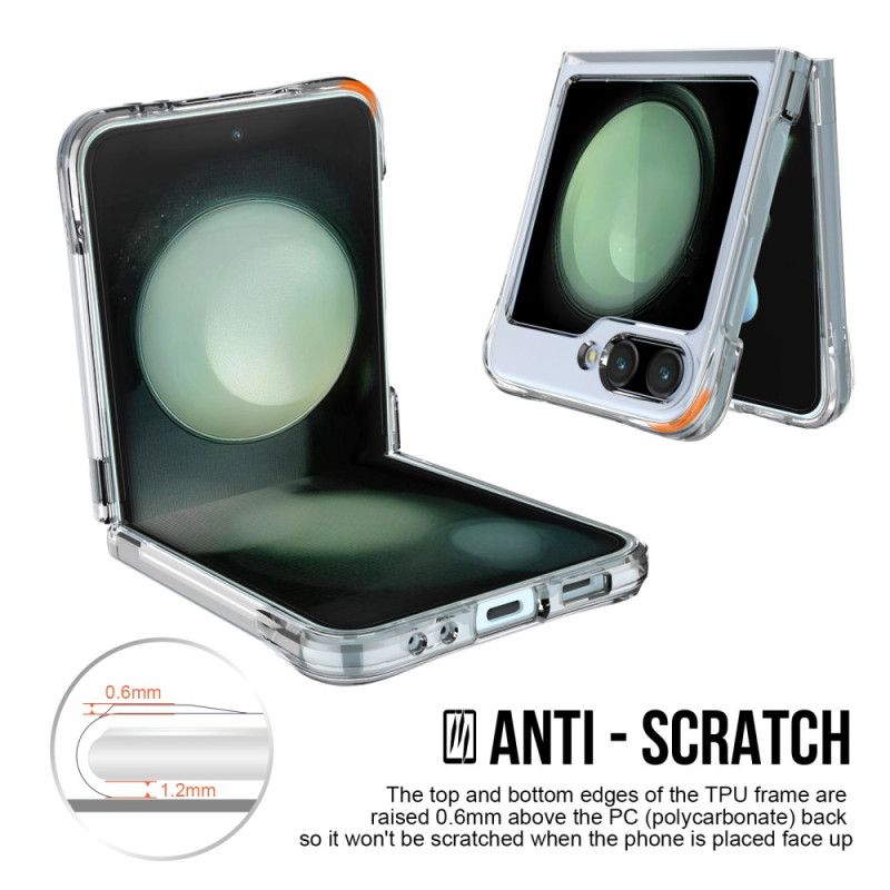 Coque Samsung Galaxy Z Flip 6 Transparente Magnétique