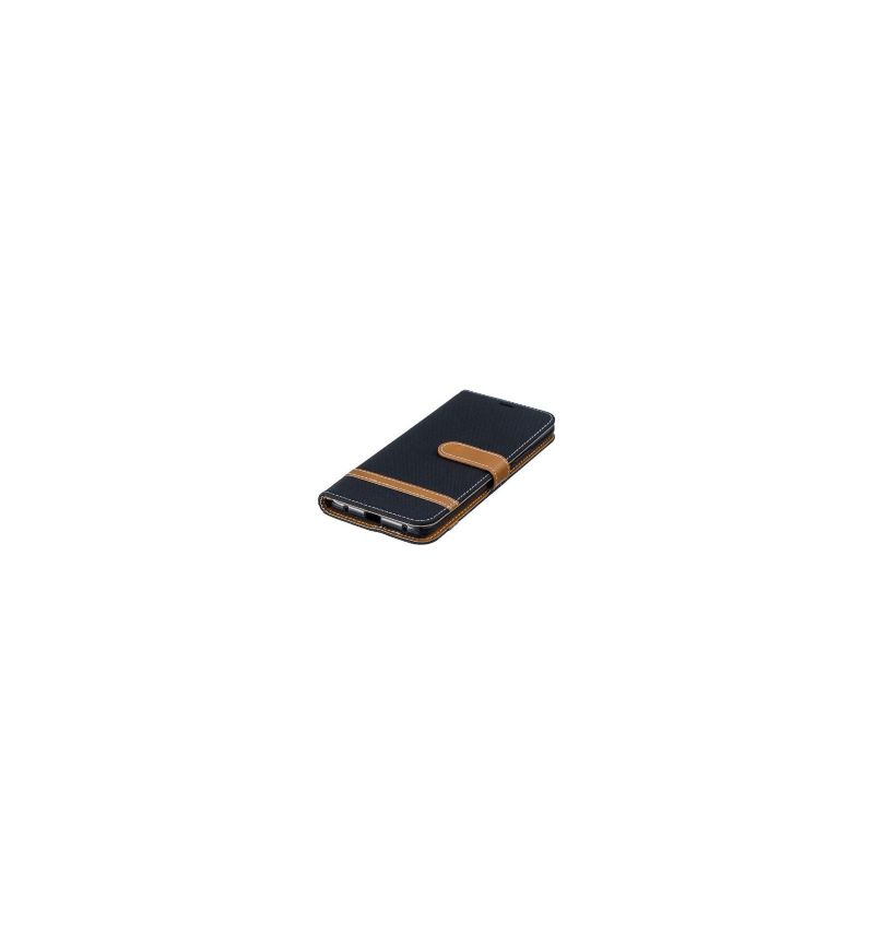 Housse Huawei Mate 20 Pro revêtement tissu porte cartes