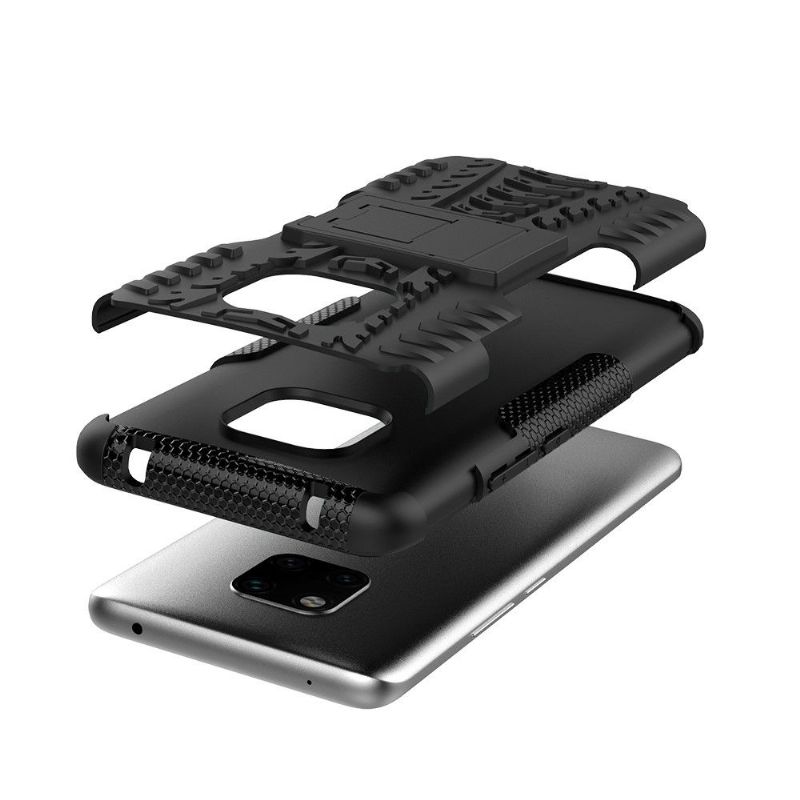 Huawei Mate 20 Pro - Coque antidérapante avec support intégré