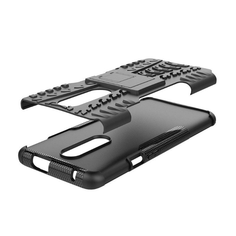 OnePlus 7 Pro - Coque antidérapante avec support intégré