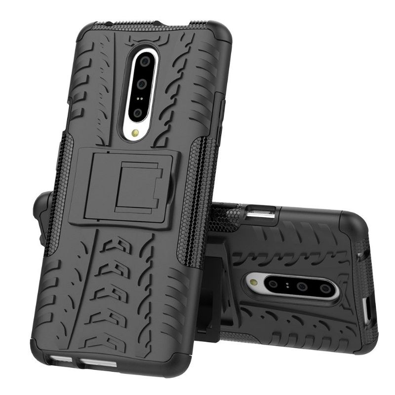 OnePlus 7 Pro - Coque antidérapante avec support intégré