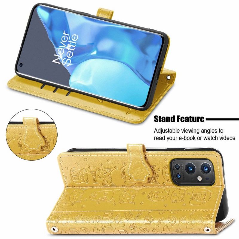 Housse OnePlus 9 Pro Animaux en relief