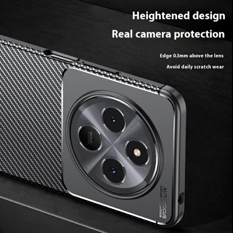 Coque Xiaomi Redmi 14C / Poco C75 Fibre Carbone Flexible