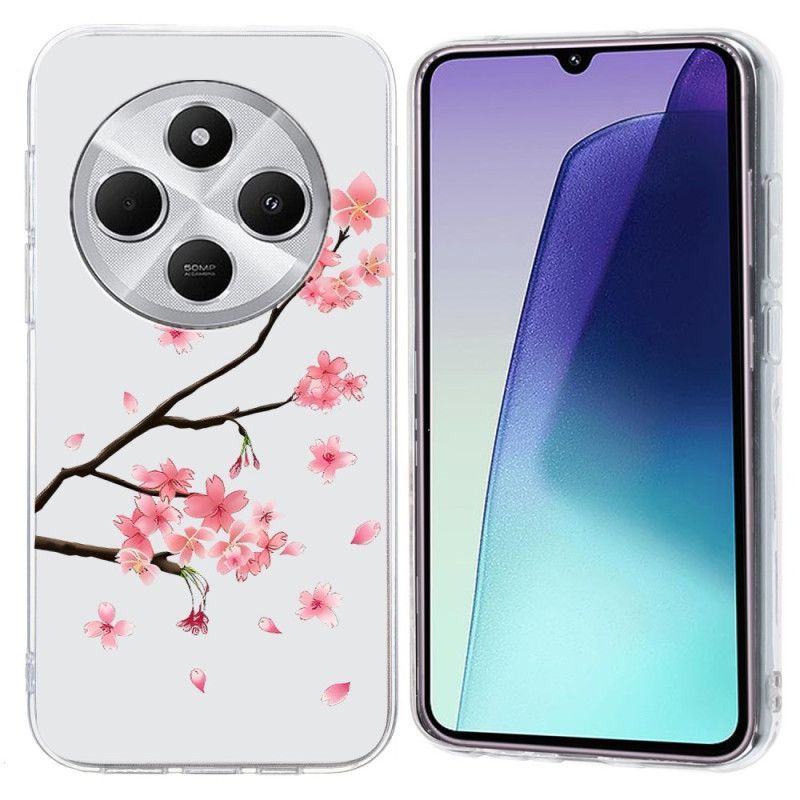 Coque Xiaomi Redmi 14C / Poco C75 Fleurs de Prunier