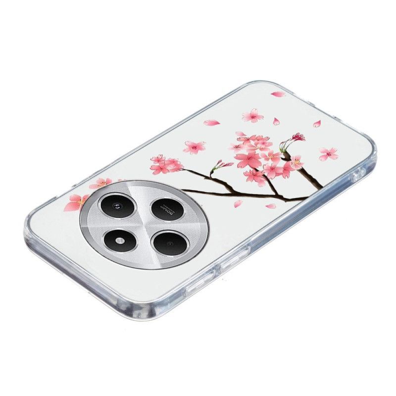 Coque Xiaomi Redmi 14C / Poco C75 Fleurs de Prunier