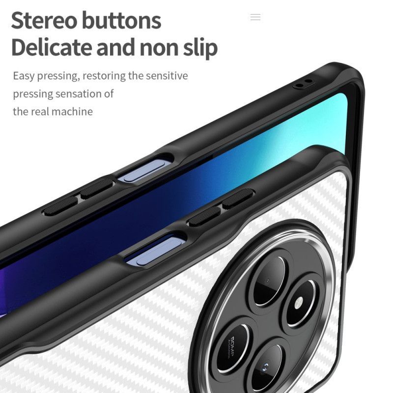 Coque Xiaomi Redmi 14C / Poco C75 Hybride et Boutons Métalliques