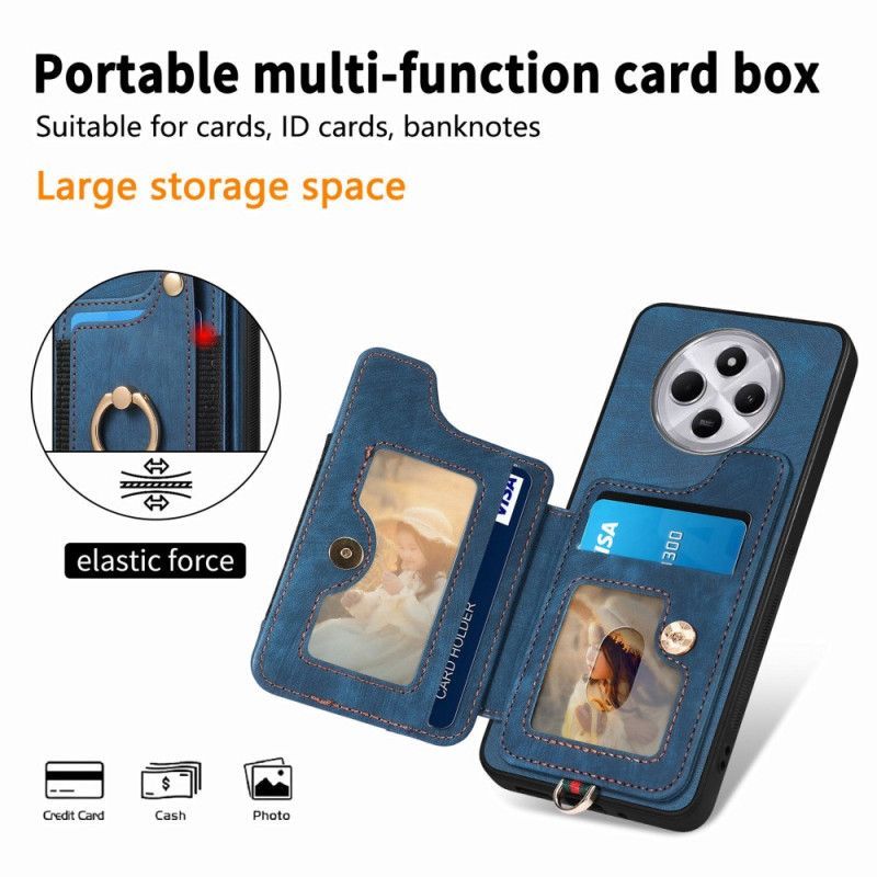 Coque Xiaomi Redmi 14C / Poco C75 RFID Multifonctionnelle