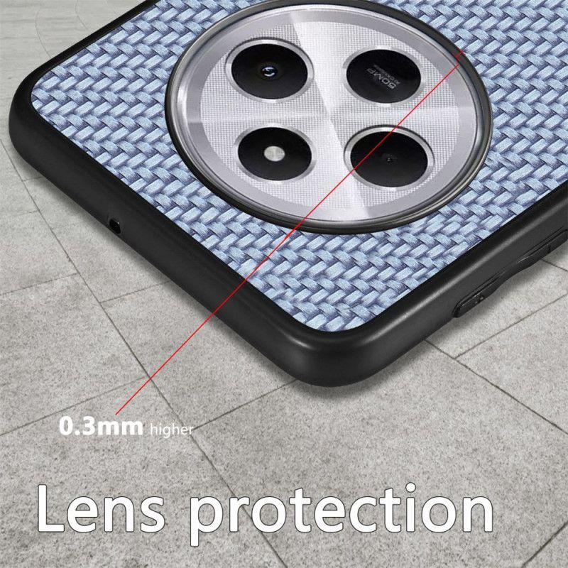 Coque Xiaomi Redmi 14C / Poco C75 Texture Fibre Carbone