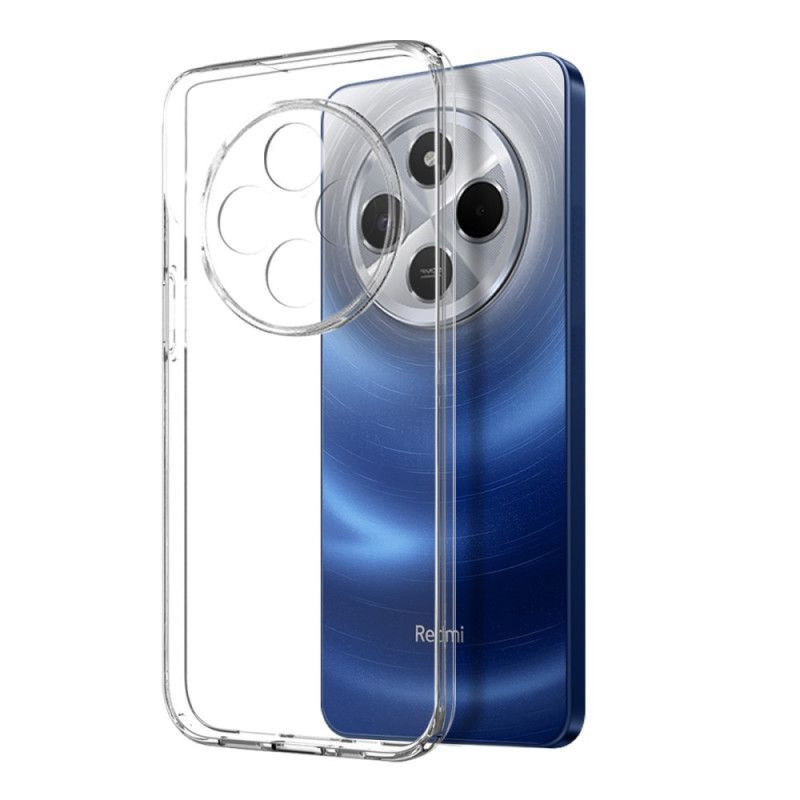 Coque Xiaomi Redmi 14C / Poco C75 Transparente avec Protecteur Écran en Verre Trempé NORTHJO
