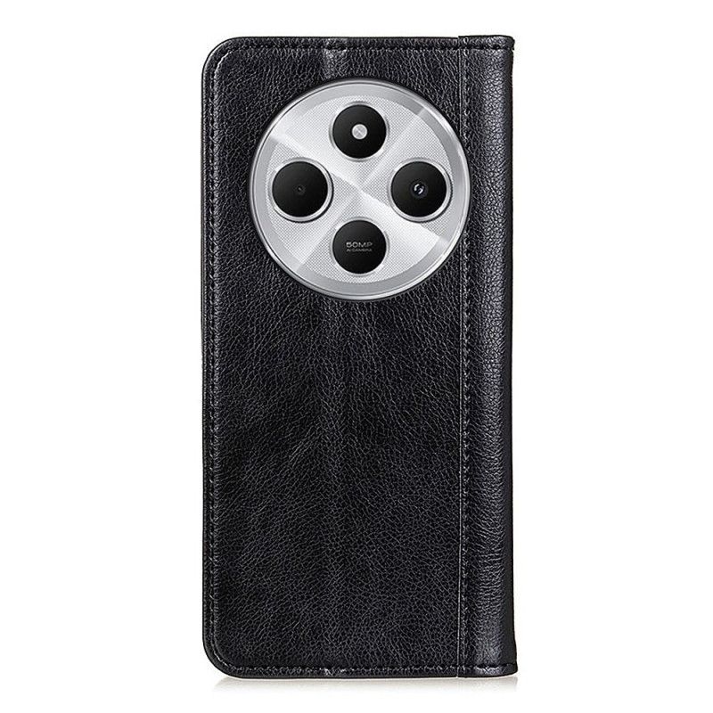 Flip Cover Xiaomi Redmi 14C / Poco C75 Cuir Fendu