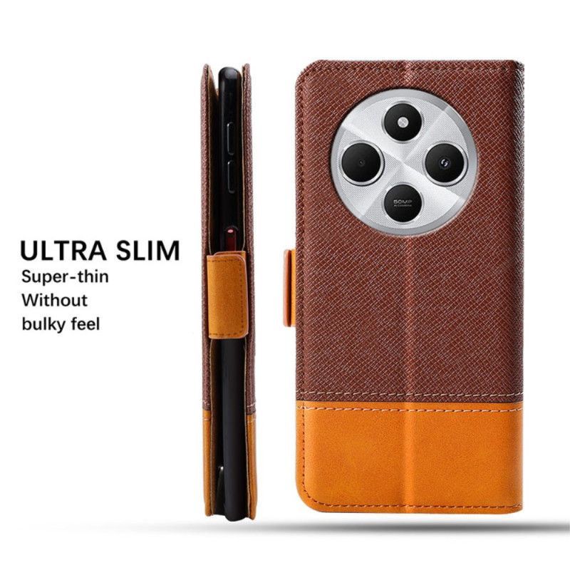 Flip Cover Xiaomi Redmi 14C / Poco C75 Deux Textures