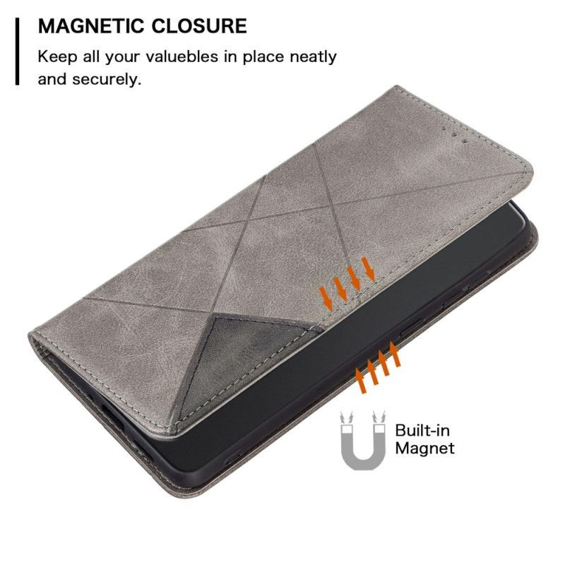 Flip Cover Xiaomi Redmi 14C / Poco C75 Géométrie BINFEN COLOR