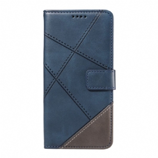 Housse Xiaomi Redmi 14C / Poco C75 Bicolore Lignes à Lanière