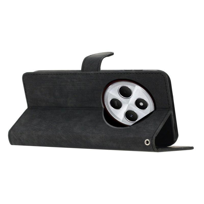 Housse Xiaomi Redmi 14C / Poco C75 Effet Daim à Lanière