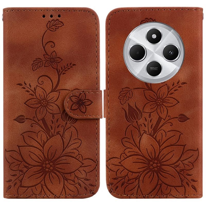 Housse Xiaomi Redmi 14C / Poco C75 Fleur de Lys