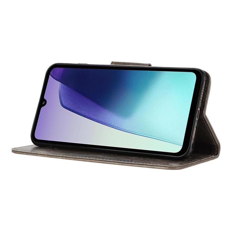 Housse Xiaomi Redmi 14C / Poco C75 Fleurs et Papillons avec Lanière