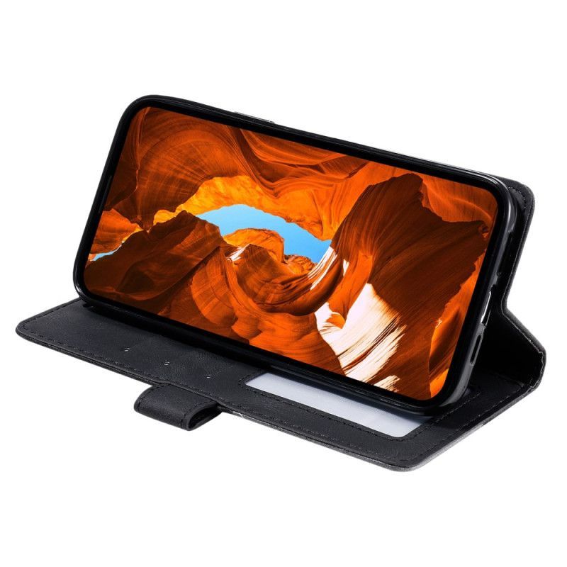 Housse Xiaomi Redmi 14C / Poco C75 Motif Géométrique avec Lanière