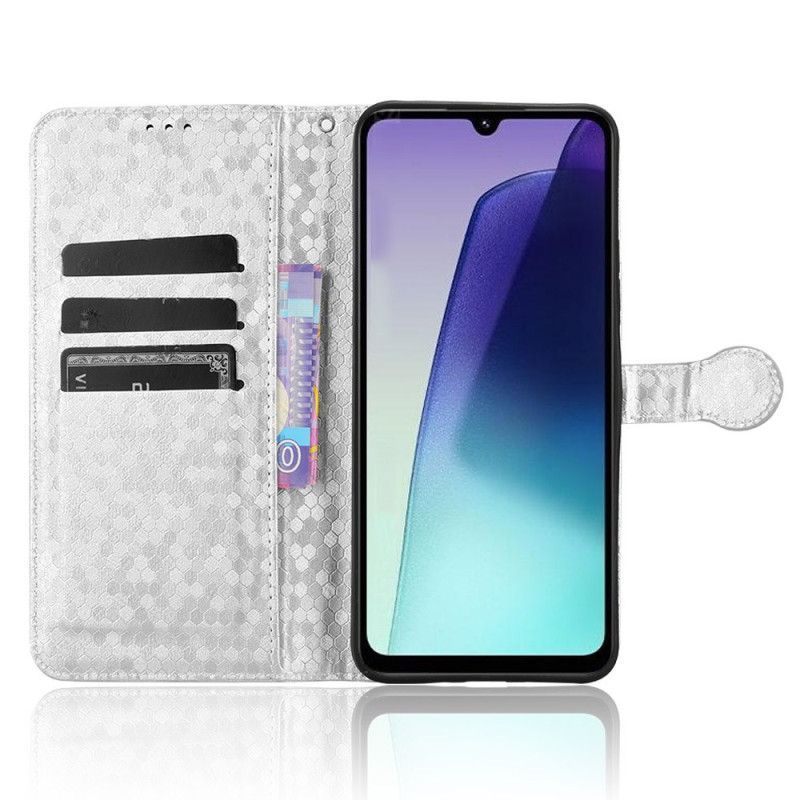 Housse Xiaomi Redmi 14C / Poco C75 Points Brillants à Lanière