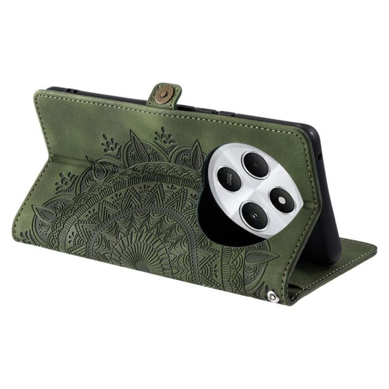 Housse Xiaomi Redmi 14C / Poco C75 Portefeuille Mandala