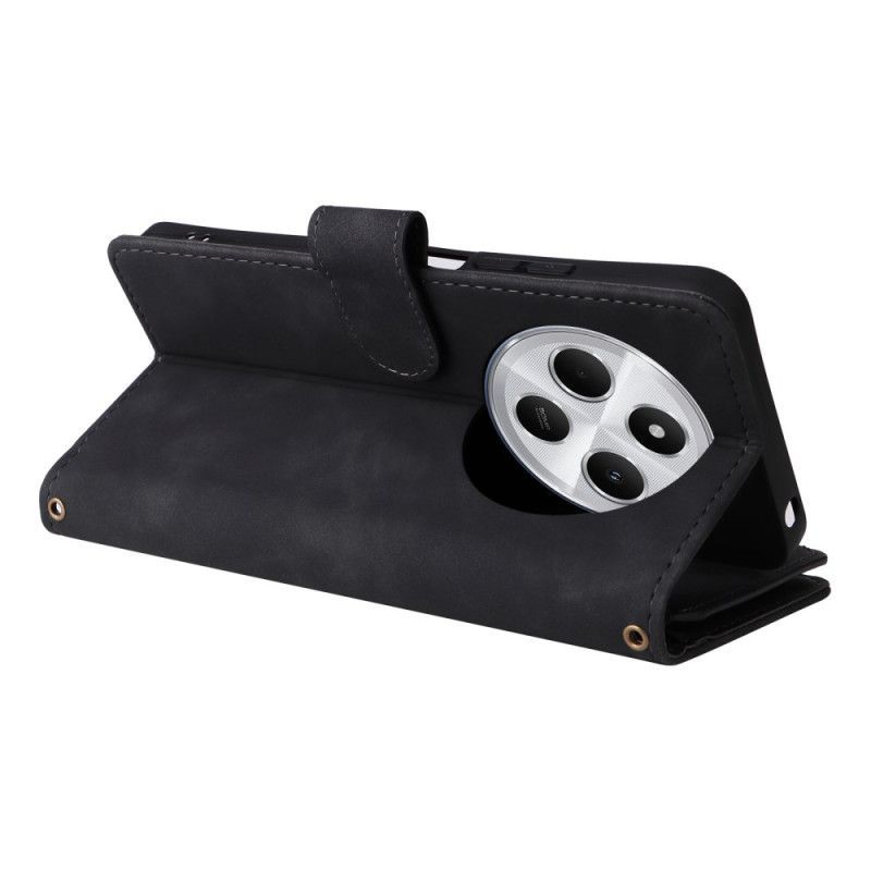 Housse Xiaomi Redmi 14C / Poco C75 Portefeuille Multifonctionnel