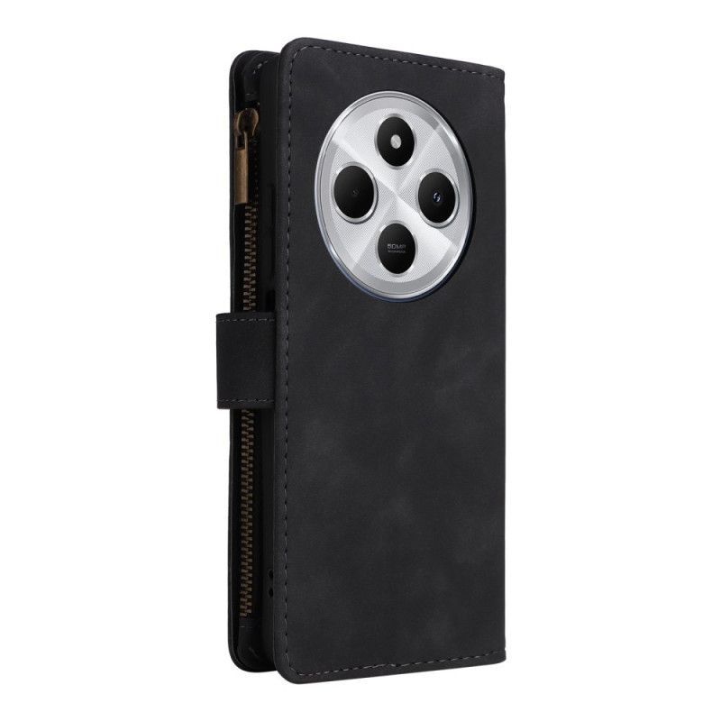 Housse Xiaomi Redmi 14C / Poco C75 Portefeuille Multifonctionnel