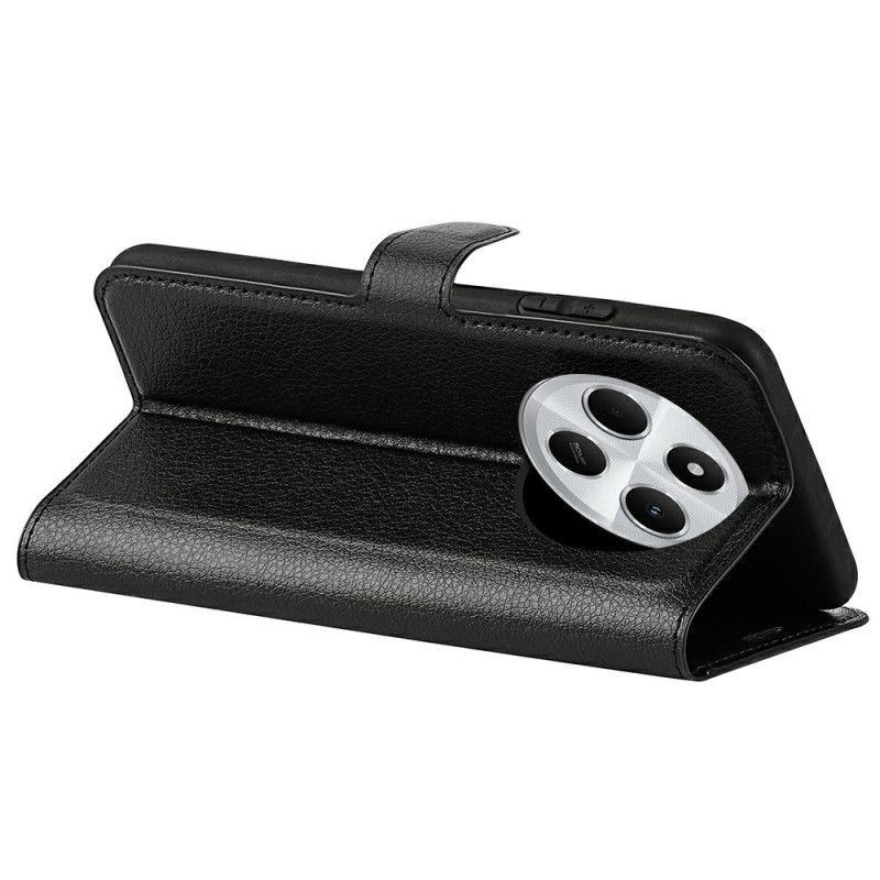 Housse Xiaomi Redmi 14C / Poco C75 Simili Cuir Litchi