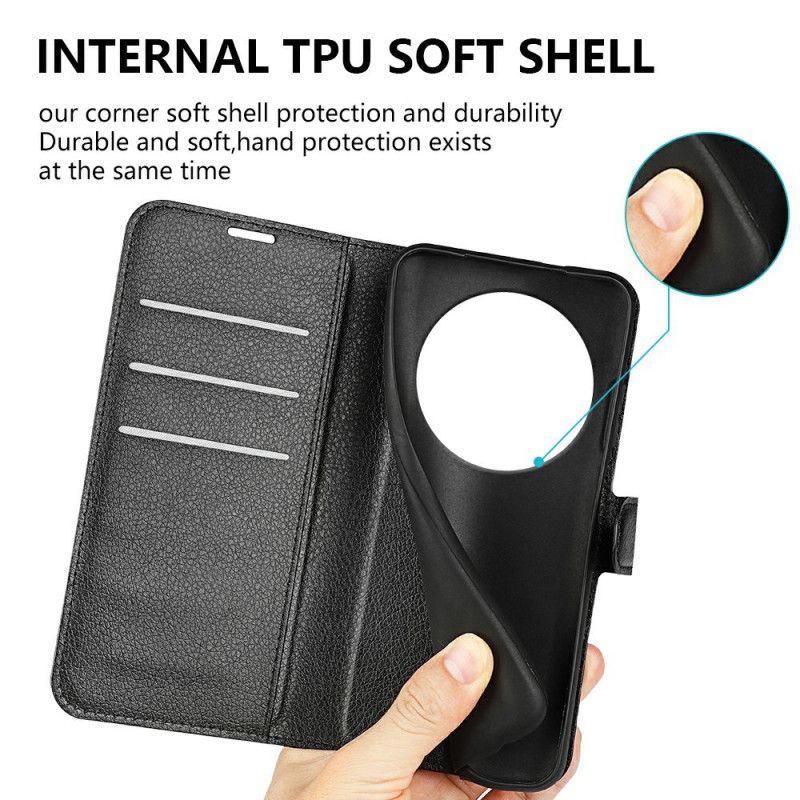 Housse Xiaomi Redmi 14C / Poco C75 Simili Cuir Litchi