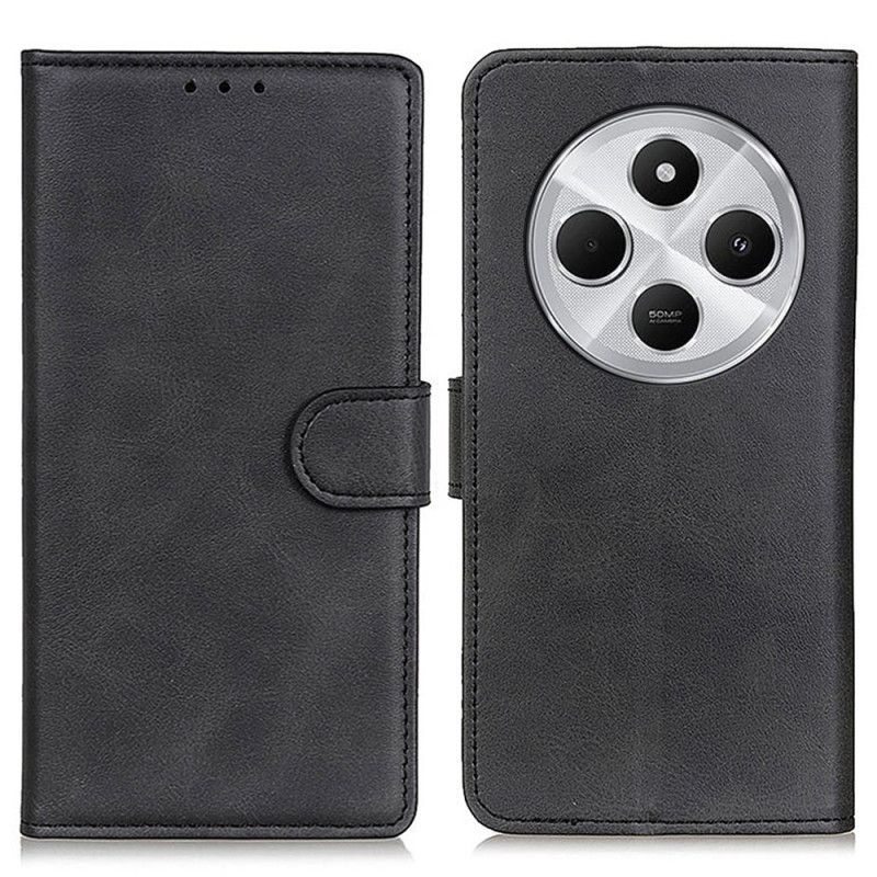 Housse Xiaomi Redmi 14C / Poco C75 Simili Cuir Mat
