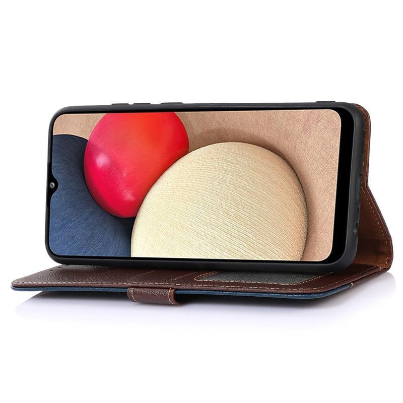 Housse Xiaomi Redmi 14C / Poco C75 Texture Litchi Blocage RFID KHAZNEH