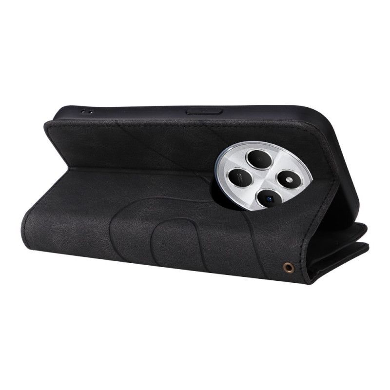 Houssse Xiaomi Redmi 14C / Poco C75 Portefeuille Bicolore