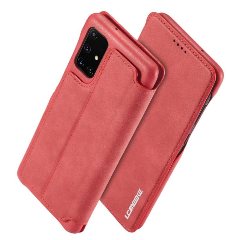 Coque Samsung Galaxy A41 avec rabat simili cuir