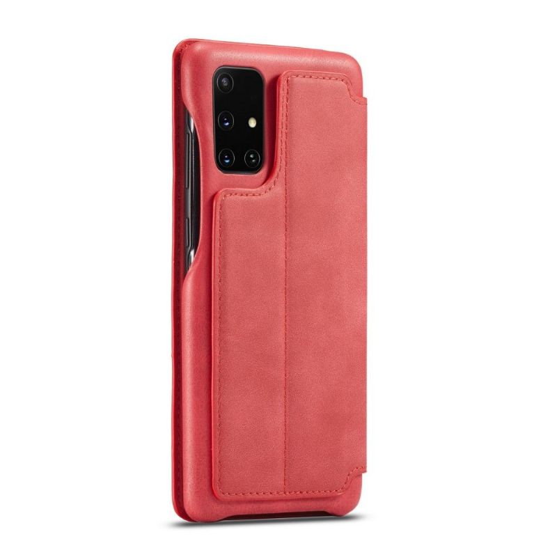 Coque Samsung Galaxy A41 avec rabat simili cuir