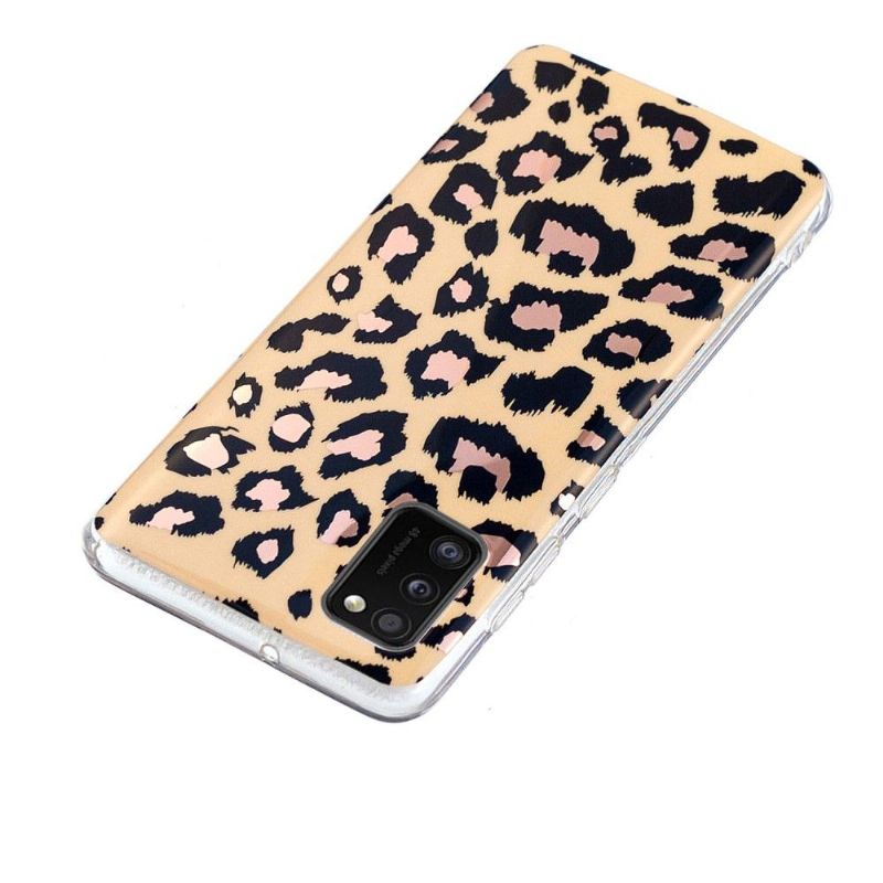 Coque Samsung Galaxy A41 Flexible Léopard