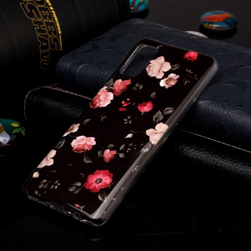 Coque Samsung Galaxy A41 Luminous Fleurs