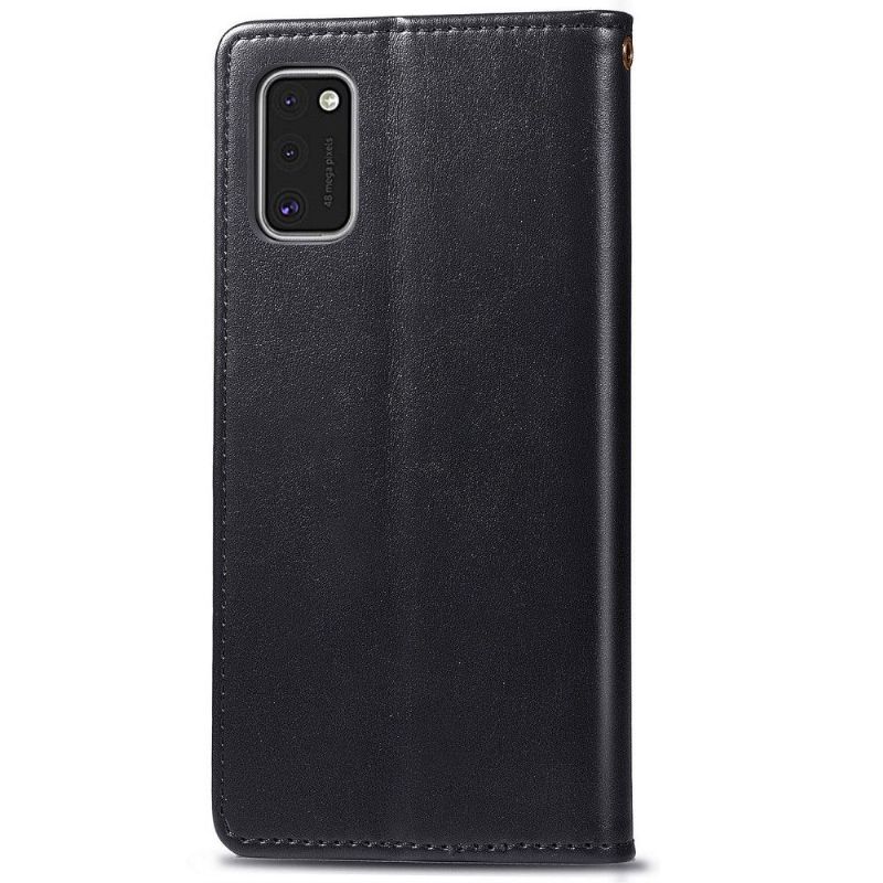 Housse Samsung Galaxy A41 Indila Simili Cuir Porte Cartes