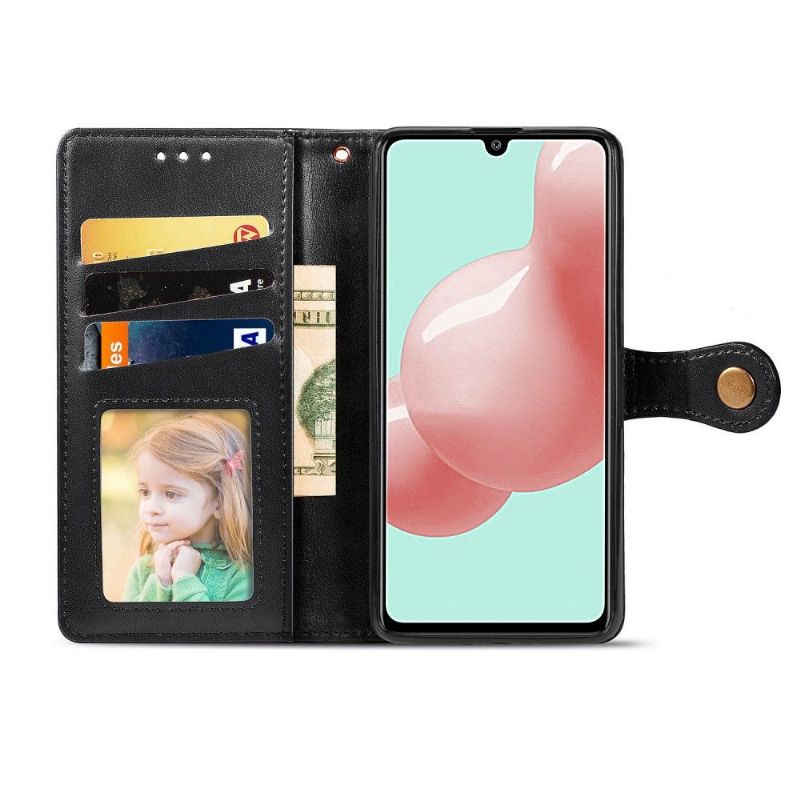 Housse Samsung Galaxy A41 Indila Simili Cuir Porte Cartes