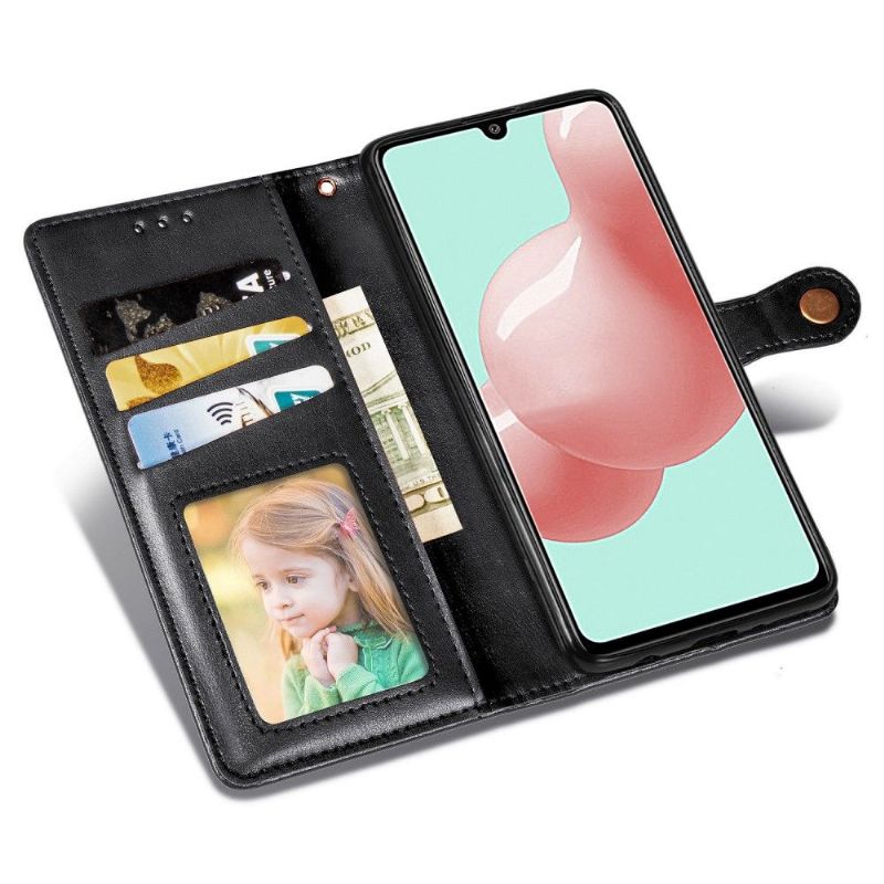 Housse Samsung Galaxy A41 Indila Simili Cuir Porte Cartes