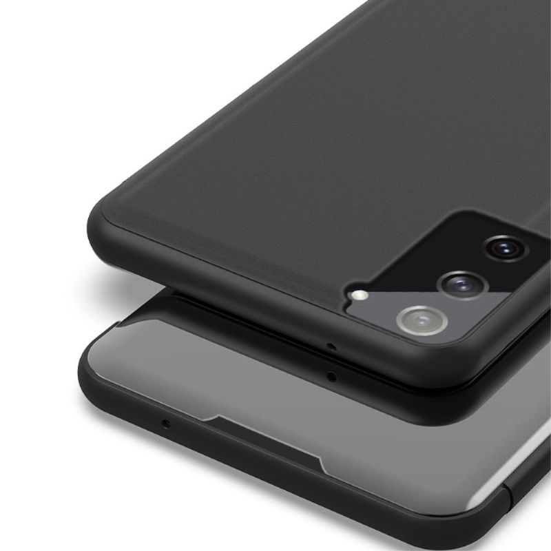 Coque Samsung Galaxy S21 5G avec rabat effet miroir