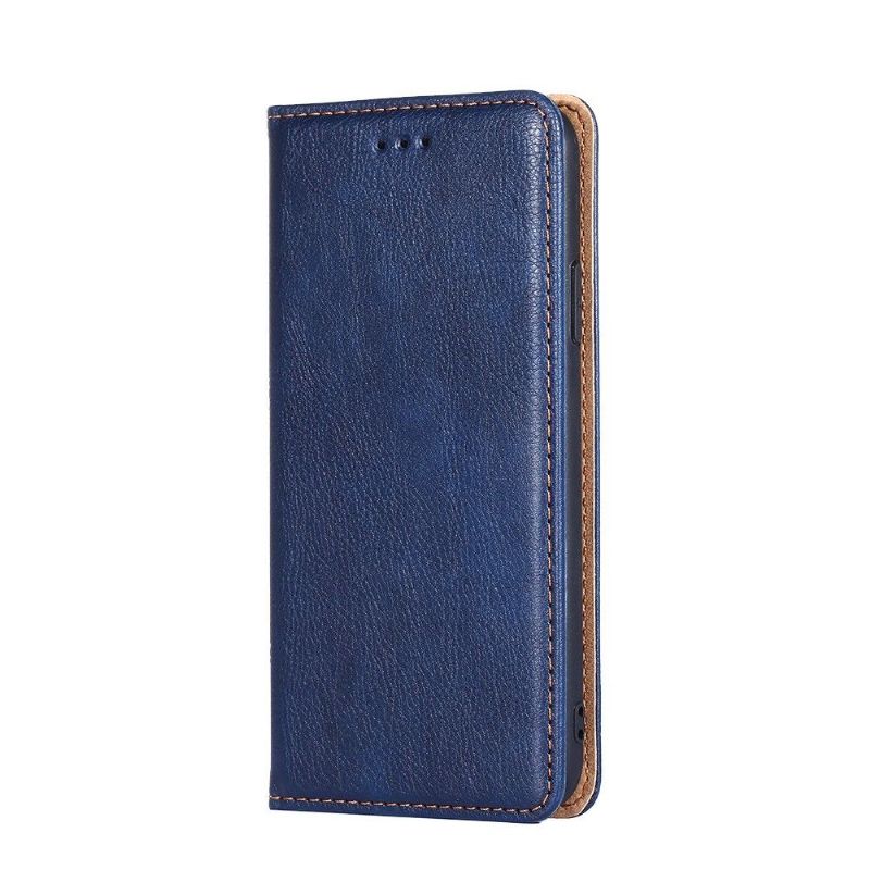 Flip cover Samsung Galaxy S21 PURE simili cuir