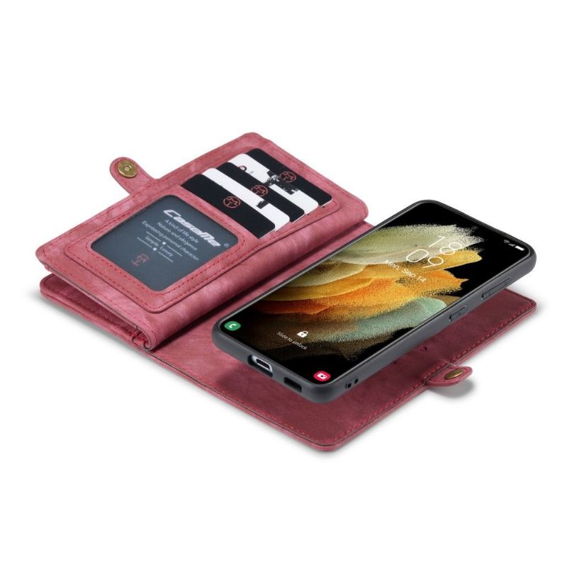 Housse et Coque magnétique 2 en 1 pour Samsung Galaxy S21
