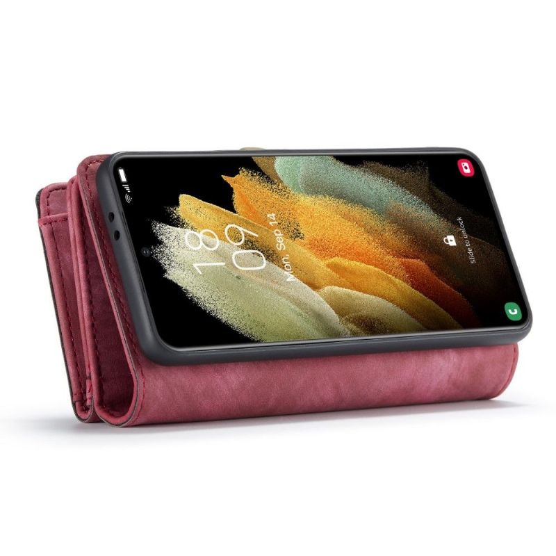 Housse et Coque magnétique 2 en 1 pour Samsung Galaxy S21