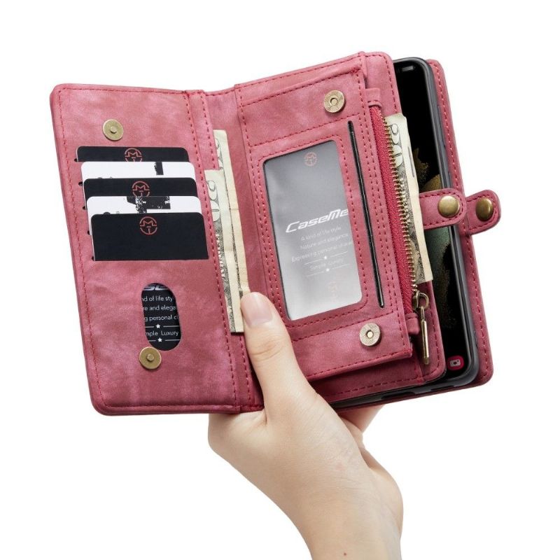 Housse et Coque magnétique 2 en 1 pour Samsung Galaxy S21