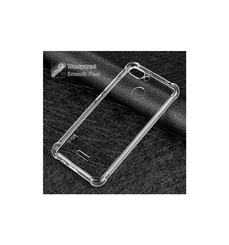 Xiaomi Redmi 6 - Coque transparente Class Protect + film protecteur