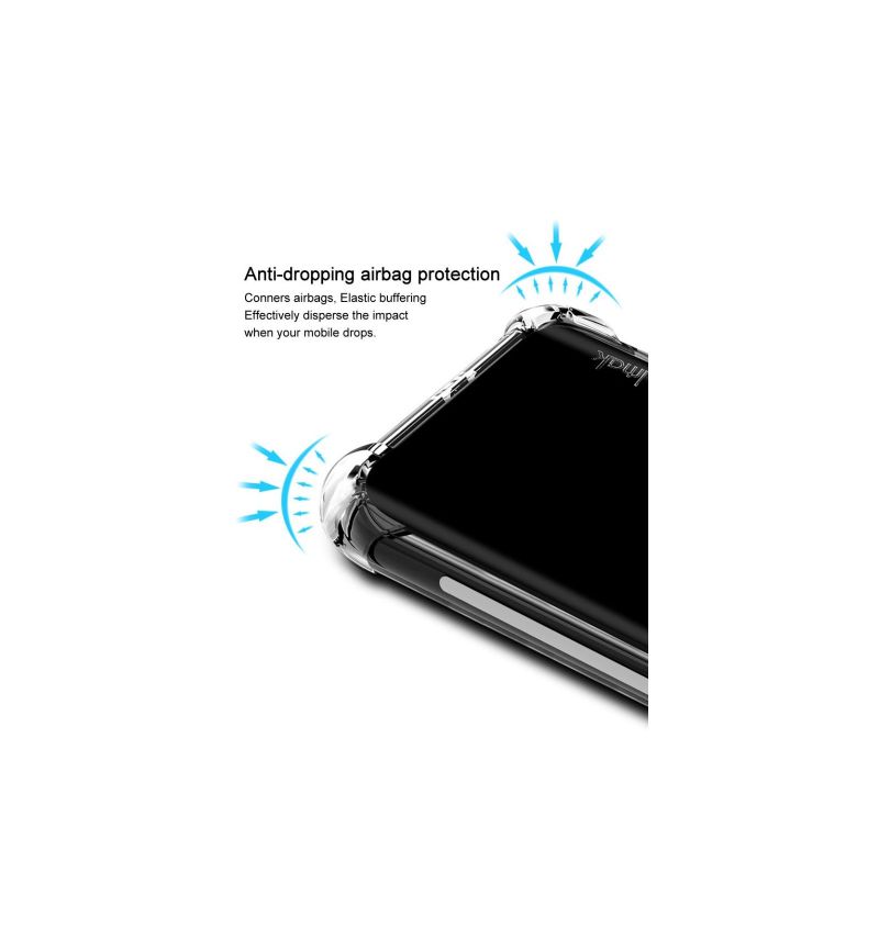 Xiaomi Redmi 6 - Coque transparente Class Protect + film protecteur