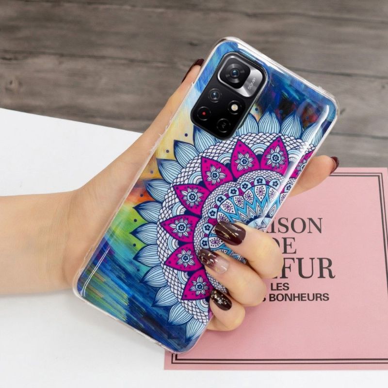 Coque Poco M4 Pro 5G Luminous Mandala Coloré
