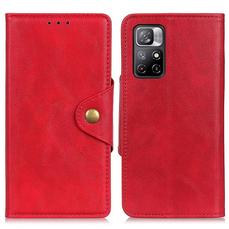 Housse Xiaomi Poco M4 Pro 5G Full Protect Simili Cuir Mat