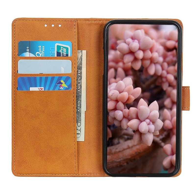 Housse Xiaomi Poco M4 Pro 5G Marius effet cuir mat