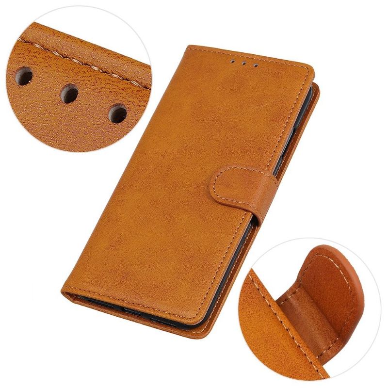 Housse Xiaomi Poco M4 Pro 5G Marius effet cuir mat