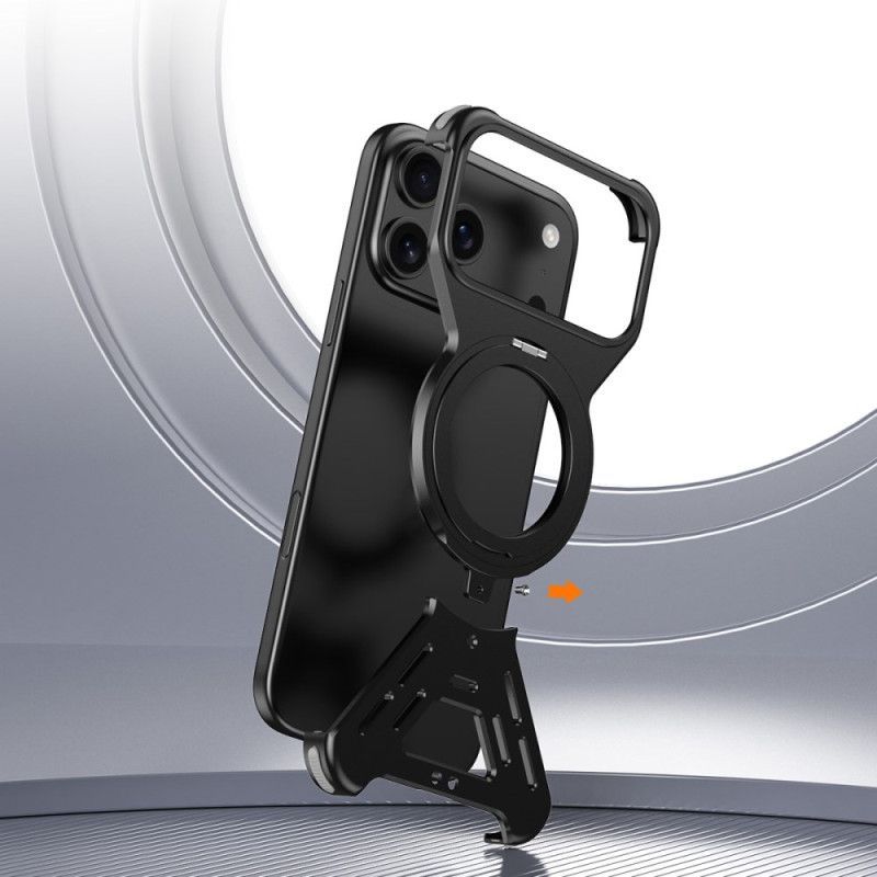 Coque Bumper iPhone 17 Pro MagSafe avec Support Rotatif