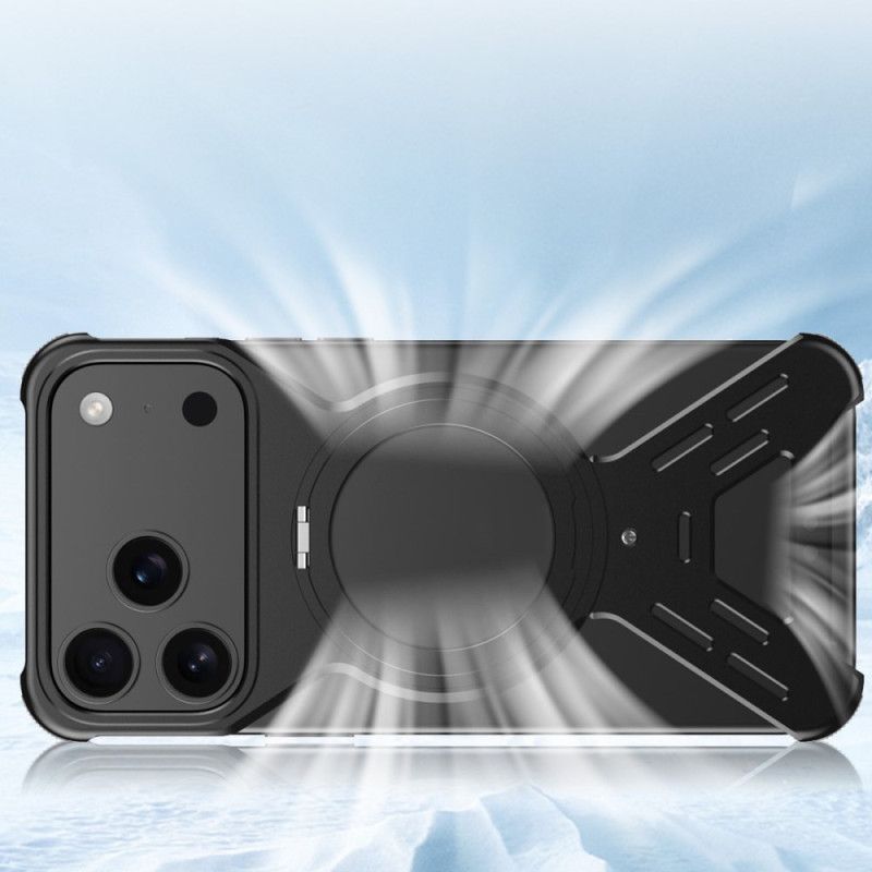 Coque Bumper iPhone 17 Pro MagSafe avec Support Rotatif